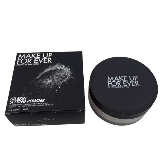 NEW Make Up For Ever HD Skin Setting Powder 18g/0.63 oz. 1.1 Light Vanilla NIB - Picture 1 of 6